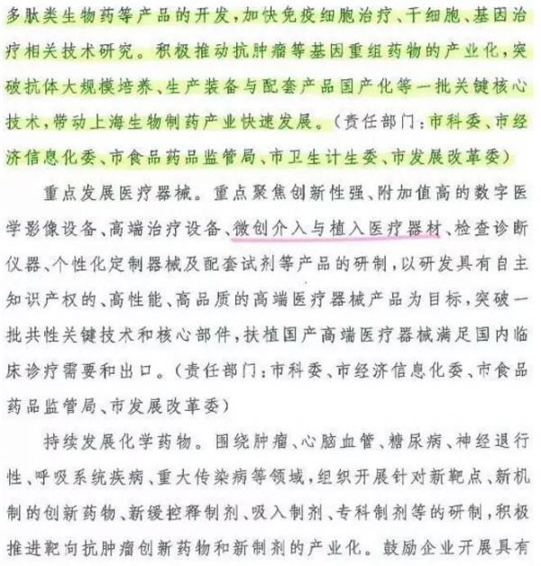 定了！上海优先发展生物制品，加快免疫细胞治疗、干细胞、基因治疗相关技术研究，9月1日开始实施。