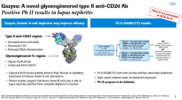 基因泰克公布CD20抗体治疗狼疮性肾炎最新结果